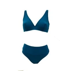Maillot De Bain 2 Pièces Sport Avec Armatures Uni -Chic Plage Boutique 154 8340 592 p 01 2 1