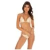 Bikini Doré Triangle 2pièces Cosita Buena -Chic Plage Boutique COSITA BUENA TRIFACE