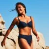 Haut De Maillot De Bain Avec Armatures Marine Grace -Chic Plage Boutique GRACE ARMA