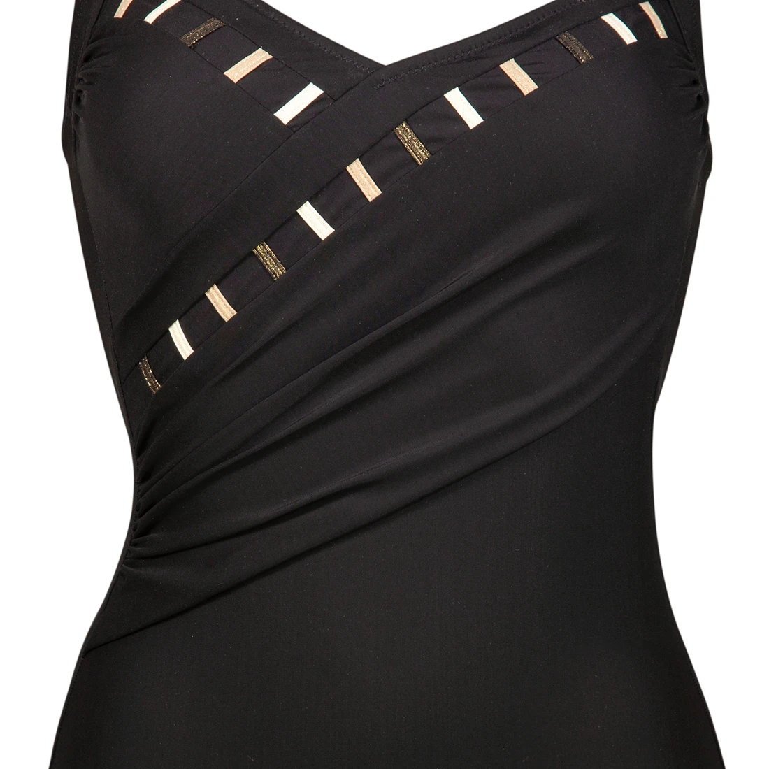 Maillot 1 Pièce Avec Mousses Drapé Noir Graphic Energy 6 Maillot 1 Pièce Avec Mousses Drapé Noir Graphic Energy – Image 4