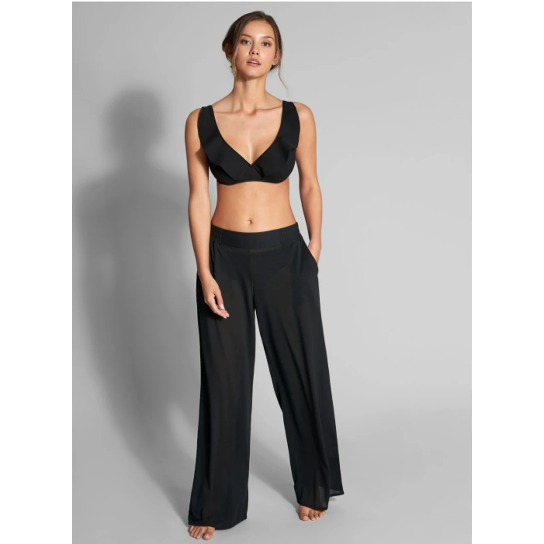 Empreinte Pantalon Fluide Et Tendance Uni Wave 4 Empreinte Pantalon Fluide Et Tendance Uni Wave – Image 2