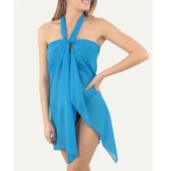 Paréo De Plage Long Uni Charme -Chic Plage Boutique PAREO CHARME