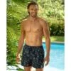 Short De Bain Hommes Imprimé Palmiers Cancun 1 Short De Bain Hommes Imprimé Palmiers Cancun -Chic Plage Boutique SHORT CANCUN P