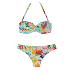 Maillot De Bain Deux Pièces Fleuri Bandeau Adara -Chic Plage Boutique adara 3