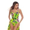 Maillot De Bain Une Piece Imprimé Classique Amal -Chic Plage Boutique amal anis