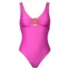 Watercult Maillot De Bain Une Pièce Uni Sport Bamboo Solids 2 Watercult Maillot De Bain Une Pièce Uni Sport Bamboo Solids -Chic Plage Boutique bamboo solids rose
