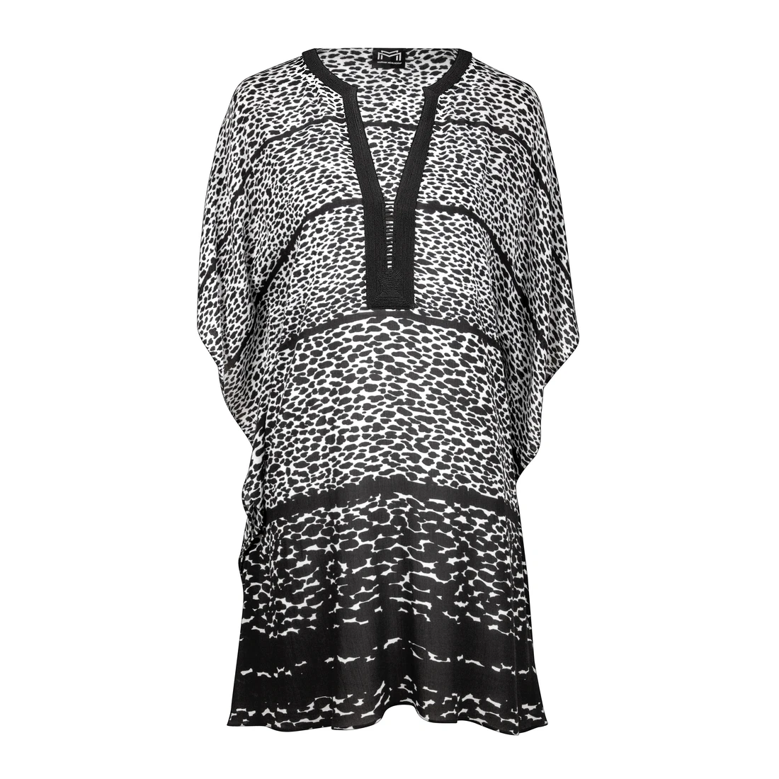 Tunique Imprimé Noir Et Blanc Capture 4 Tunique Imprimé Noir Et Blanc Capture – Image 2