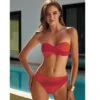 Maillot De Bain Deux Pieces Bandeau Dégradé Carol -Chic Plage Boutique carol rose
