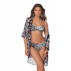 Maillot De Bain Bandeau Deux Pièces Noir Et Blanc Catriel 5 Maillot De Bain Bandeau Deux Pièces Noir Et Blanc Catriel -Chic Plage Boutique catriel2 1