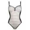 Maillot De Bain Une pièce avec Armatures Rayé Sport Coastlines 2 Maillot De Bain Une pièce avec Armatures Rayé Sport Coastlines -Chic Plage Boutique coastlines arma 1P