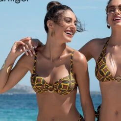Maillot De Bain 2 Pièces Avec Coques La Muse Africa