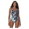 Maillot De Bain Une Pièce Gainant Imprimé Cashemire Dilan