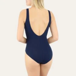 Maillot De Bain Une Pièce Uni Gainant Grace -Chic Plage Boutique grace 1p dos