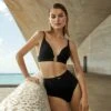 Maillot De Bain 2 Pièces Triangles Chic Noir Heroines 2 Maillot De Bain 2 Pièces Triangles Chic Noir Heroines -Chic Plage Boutique heroine 2p