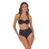 Maillot De Bain Bandeau Noir Hilda -Chic Plage Boutique hilda