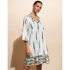 Tunique De Plage Légère Et Fluide En Polyester Mikado Play