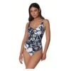 Maillot De Bain Une Pièce Classique Imprimé Cachemire Minerva 1 Maillot De Bain Une Pièce Classique Imprimé Cachemire Minerva -Chic Plage Boutique minerva