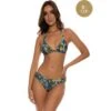 Bikini 2 Pièces Triangle Sexy Lycra Brillant Moondust -Chic Plage Boutique moondust 2p tri face