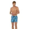 Short De Bain Imprimé Bleu Pour Hommes Moorea 2 Short De Bain Imprimé Bleu Pour Hommes Moorea -Chic Plage Boutique moorea short