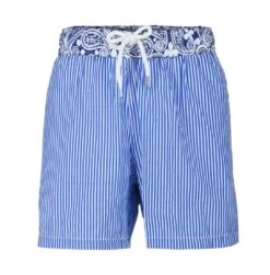 Maillot Short Pour Hommes Rayé Bleu Nantucket