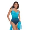 Maillot De Bain Une Pièce Avec Armatures Dégradé Bleu Olara 2 Maillot De Bain Une Pièce Avec Armatures Dégradé Bleu Olara -Chic Plage Boutique olara