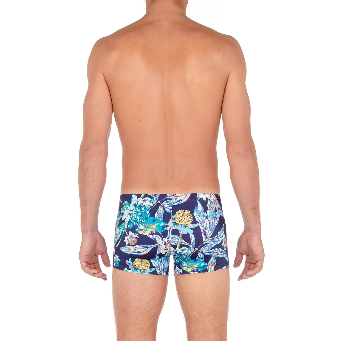 Hom Shorty De Bain Imprimé Fond Marine Paradisio 4 Hom Shorty De Bain Imprimé Fond Marine Paradisio – Image 2