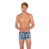 Hom Shorty De Bain Imprimé Fond Marine Paradisio