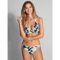 Empreinte Bikini Tour De Cou Bonnet Profond Avec Armatures Prisme