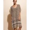 Tunique De Plage Sandy Traces -Chic Plage Boutique sandy traces tunique