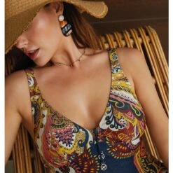 Maillot De Bain Body Une Pièce Scarlet