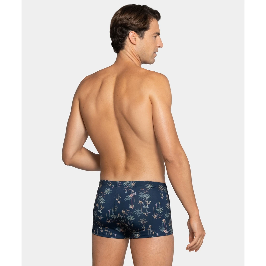 Maillot De Bain Pour Hommes Imprimé Palmiers Cancun 4 Maillot De Bain Pour Hommes Imprimé Palmiers Cancun – Image 2