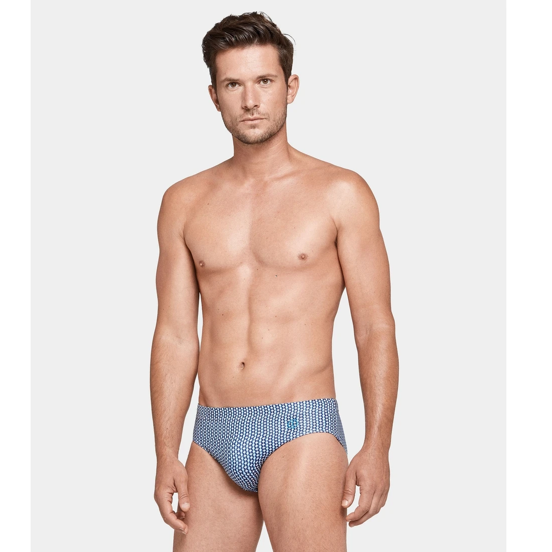 Slip De Bain Sport Imprimé Marine Et Blanc 3 Slip De Bain Sport Imprimé Marine Et Blanc