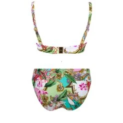 Maillot De Bain Bonnets Profonds Avec Armatures Splendeur Orchidée -Chic Plage Boutique splendeur orchidee dos