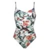 Maillot De Bain Avec Armatures Une Pièce Plissé Tropic -Chic Plage Boutique tropic arma